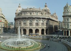 Image of Piazza De Ferrari in Genoa