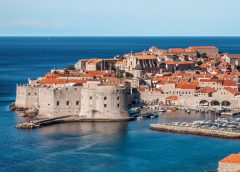 Coastal town of Dubrovnik